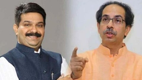 BJP MLA Prasad lad, CM Uddhav Thackeray 