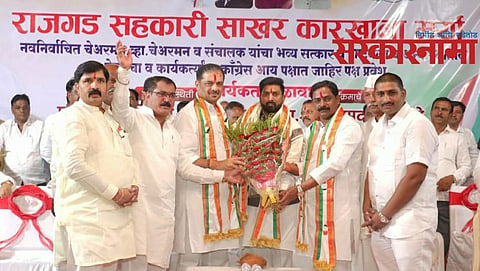 NCP's Lahunana Shelar joins Congress