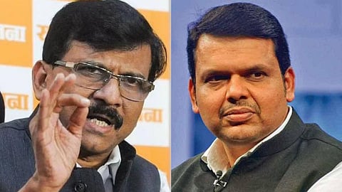 sanjay raut,  devendra fadnavis