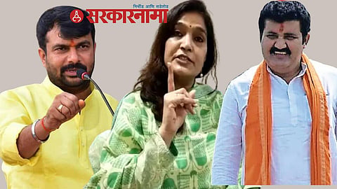 MP Hemant Patil, Mp Bhavana Gawali and MLA Sanjay Rathod.