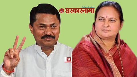 Nana Patole and Sulbha Khodke