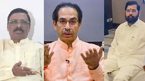 Vinayak Raut-Uddhav Thackeray- Eknath Shinde  