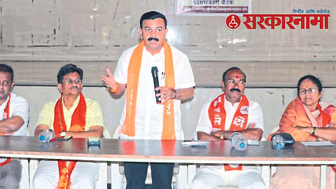 Shivsena leader Sanjay Sawant