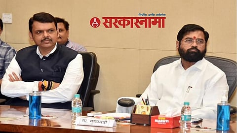 Devendra Fadanvs and Eknath Shinde