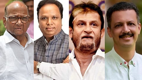 Ashish Shelar, Sharad Pawar, Sandeep Patil, Milind Narvekar 