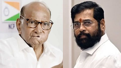 sharad pawar, Eknath shinde