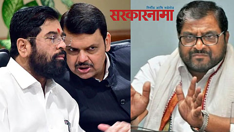 Eknath Shinde, Devendra Fadnavis, Raju Shetti