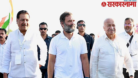 Prithviraj Chavan] Rahul Gandhi, Sushilkumar Shinde