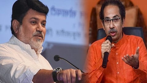 
Uday Samant and Uddhav Thackeray   
