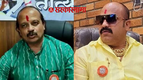 Nilesh Mazire and Vasant More 