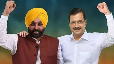 Bhagwant Maan, Arvind Kejriwal
