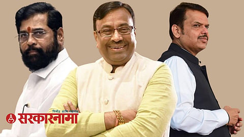 Eknath Shinde, Sudhir Mungantiwar and Devendra Fadanvis.