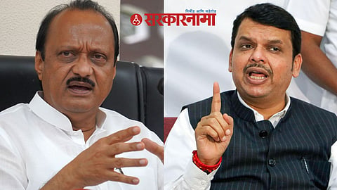 Ajit Pawar and Devendra Fadnavis