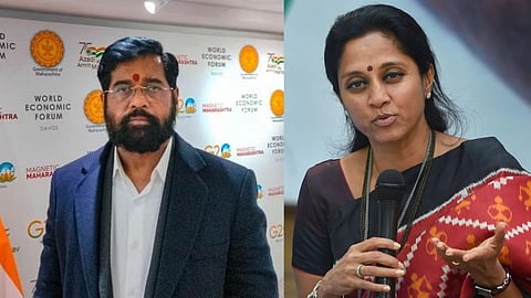 supriya sule, eknath shinde