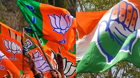 BJP, Congress