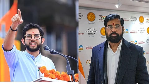 Aaditya Thackeray, Eknath Shinde
