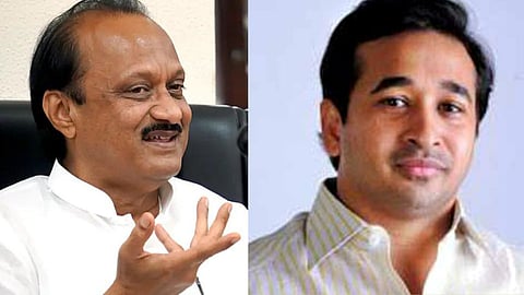 Ajit Pawar, Nitesh Rane 