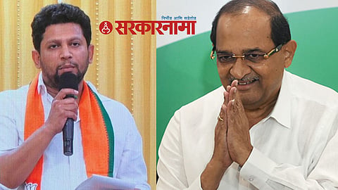 Sujay Vikhe Patil And Radhakrishna Vikhe Patil  