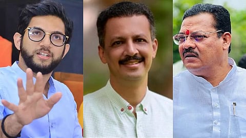 Aditya Thackeray : Sanjay Shirsat : Milind Narvekar