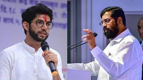 Eknath Shinde & Aaditya Thackeray 