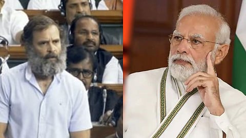 Rahul Gandhi - PM Narendra Modi