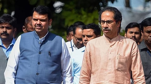 Uddhav Thackeray Devendra Fadnavis 