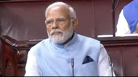 PM Modi Special Blue Jacket : 