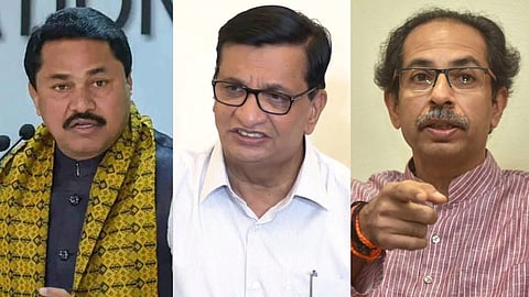 Nana Patole, Balasaheb Thorat, Uddhav Thackeray