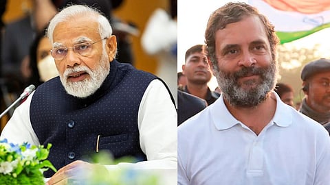 Rahul Gandhi, Narendra Modi