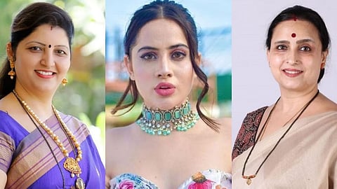 Rupali Chakankar, Urfi Javed, Chitra Wagh