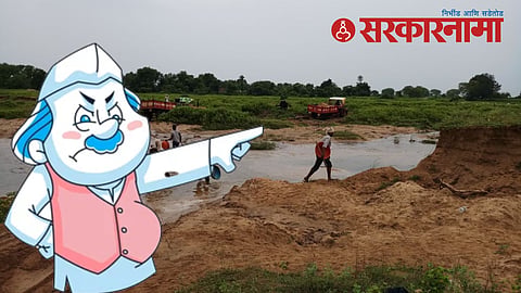 Sand smugglers, Nagpur.