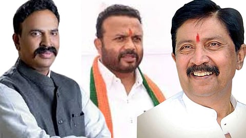 Ranjitsinh Naik Nimbalkar, Jaykumar Gore, Ramraje Naik Nimbalkar