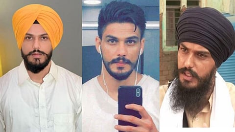 Punjab Police : अमृतपाल सिंगचे सात फोटो, दोन video व्हायरल ; क्लीन शेव-दाढी-पगडीमधील..