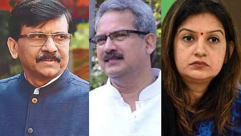 Sanjay Raut, 
Anil Desai, Priyanka Chaturvedi