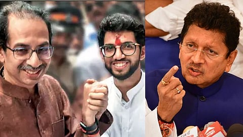 Uddhav Thackeray-Aaditya Thackeray- Deepak Kesarkar