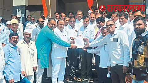 Shivsena Workers at Yeola
