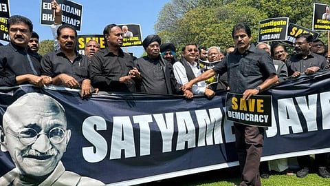 congress  black protest 