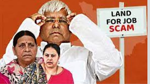 Land for jobs case Lalu Yadav Rabri Devi : 