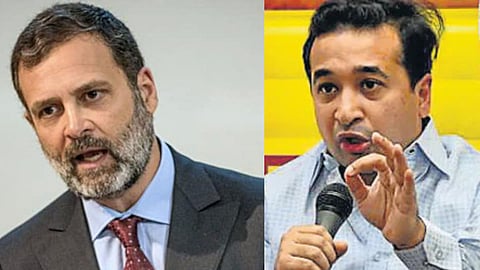 Rahul Gandhi, Nitesh Rane