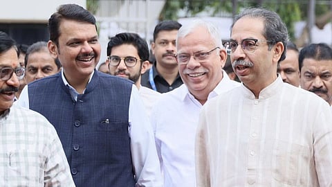 Devendra Fadnvis meet Uaddhav Thackeray