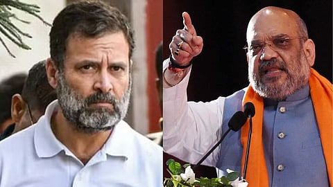 Amit Shah : Rahul Gandhi 