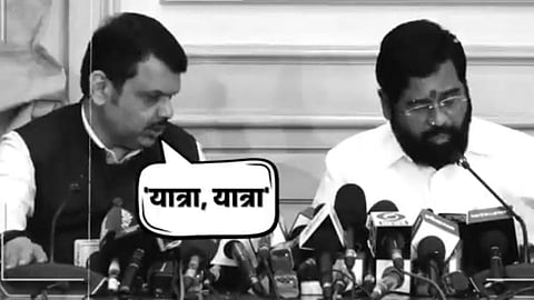 Eknath Shinde and 
Devendra Fadnavis 