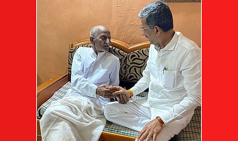 Shambhuraj Desai With supporter