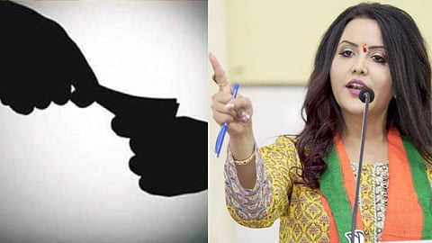 Amruta Fadnavis : Amruta Fadnavis files complaint against designer :
