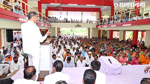 Shambhuraj Desai in Patan Sabha