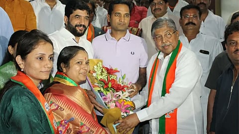 Gangster Sharad Mohol's wife joins BJP