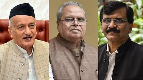 Sanjay Raut - Satyapal Malik 