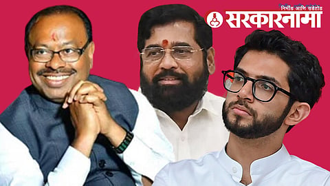 Chandrashekhar Bawankule, Eknath Shinde and Aditya Thackeray