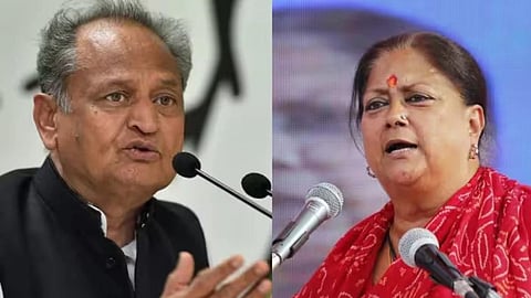Ashok Gehlot, Vasundhara Raje 