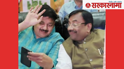 Sudhir Mungantiwar and Balu Dhanorkar